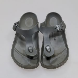 Birkenstock Gray Sandals Size 38
